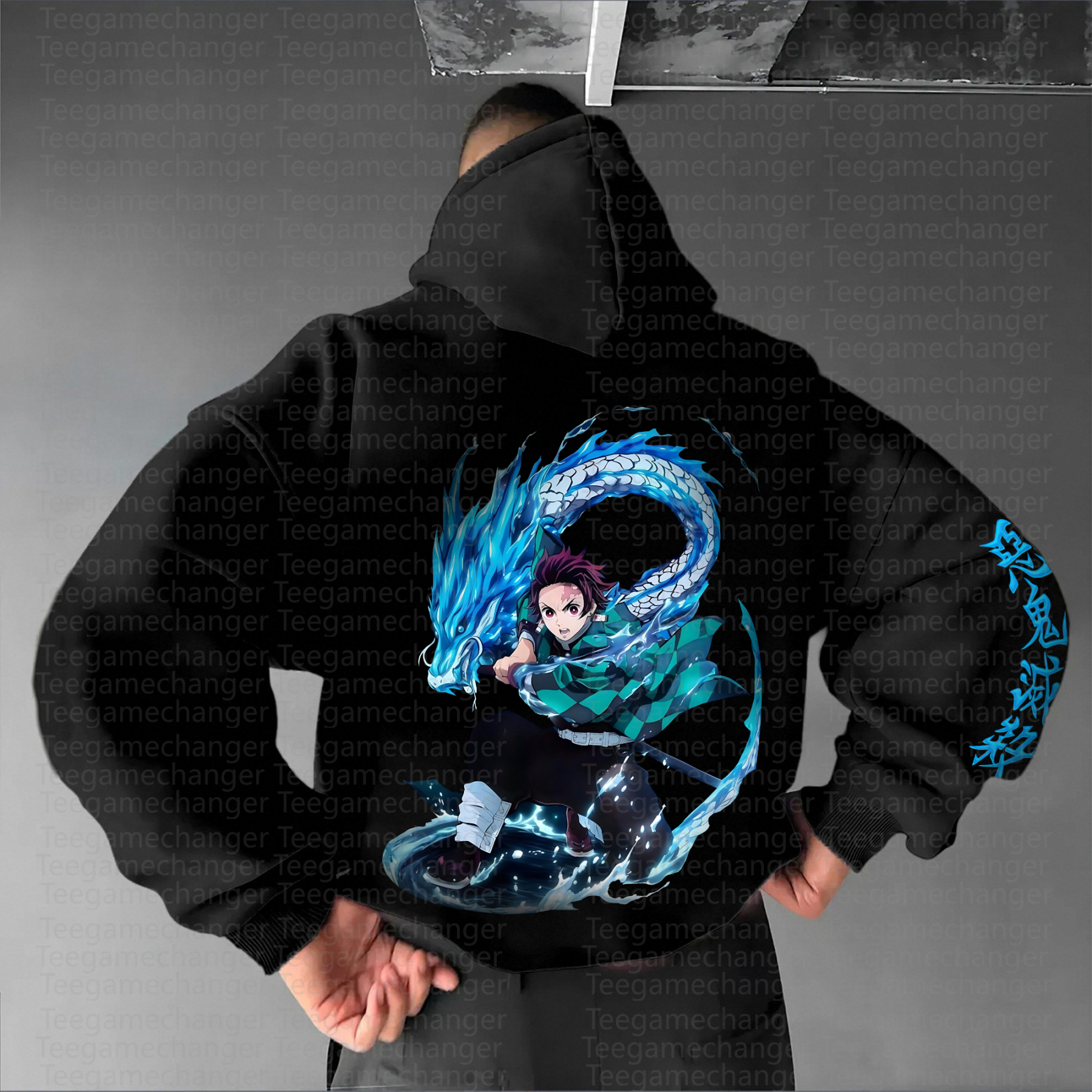 Unisex “ Demon slayer ” Graphic Streetwear Vintage Hoodie