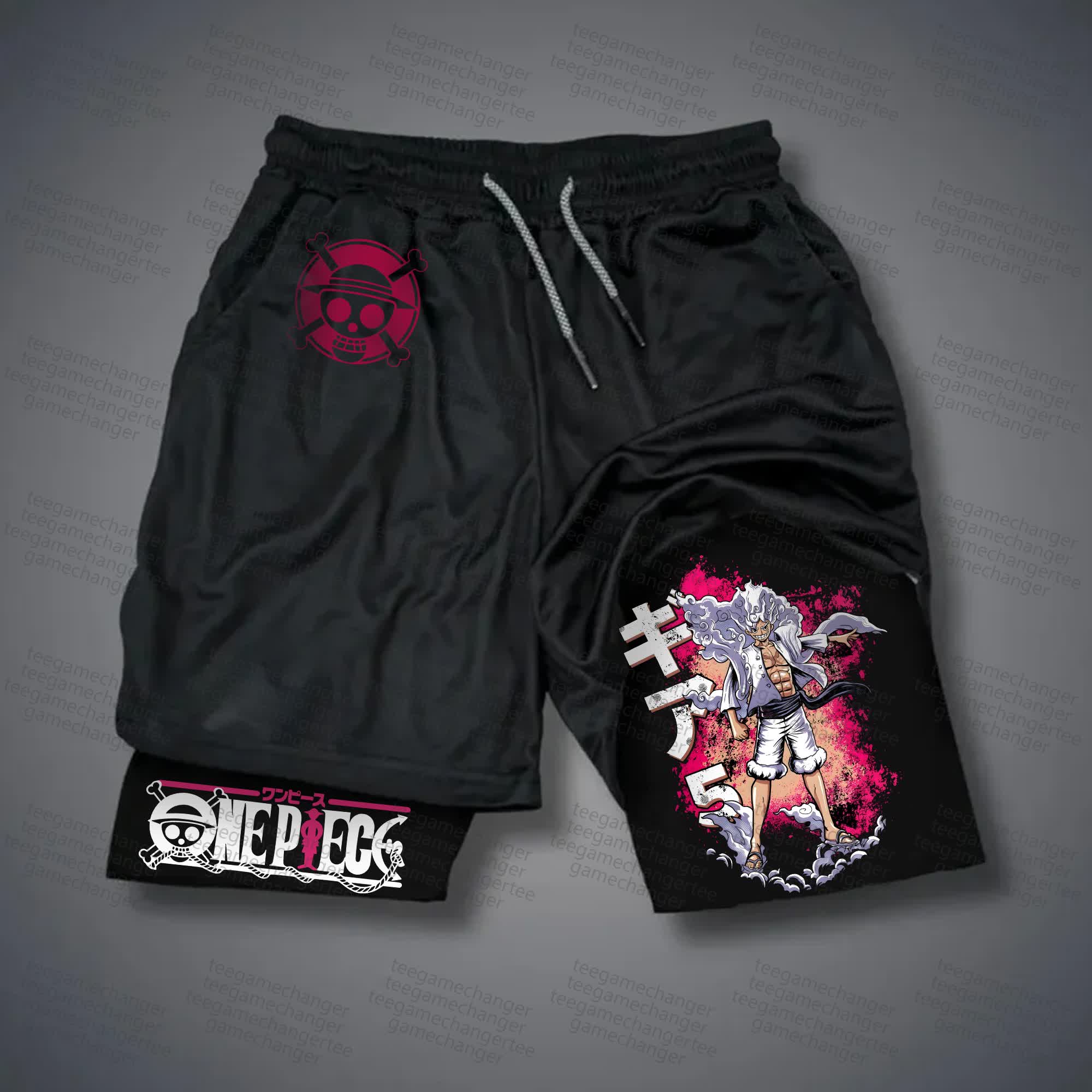 Unisex Casual Anime Streetwear Shorts | One Piece