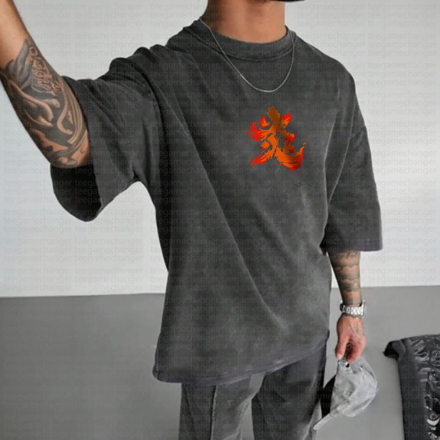 Unisex Anime Inspired Vintage T-Shirt丨Demon Slayer