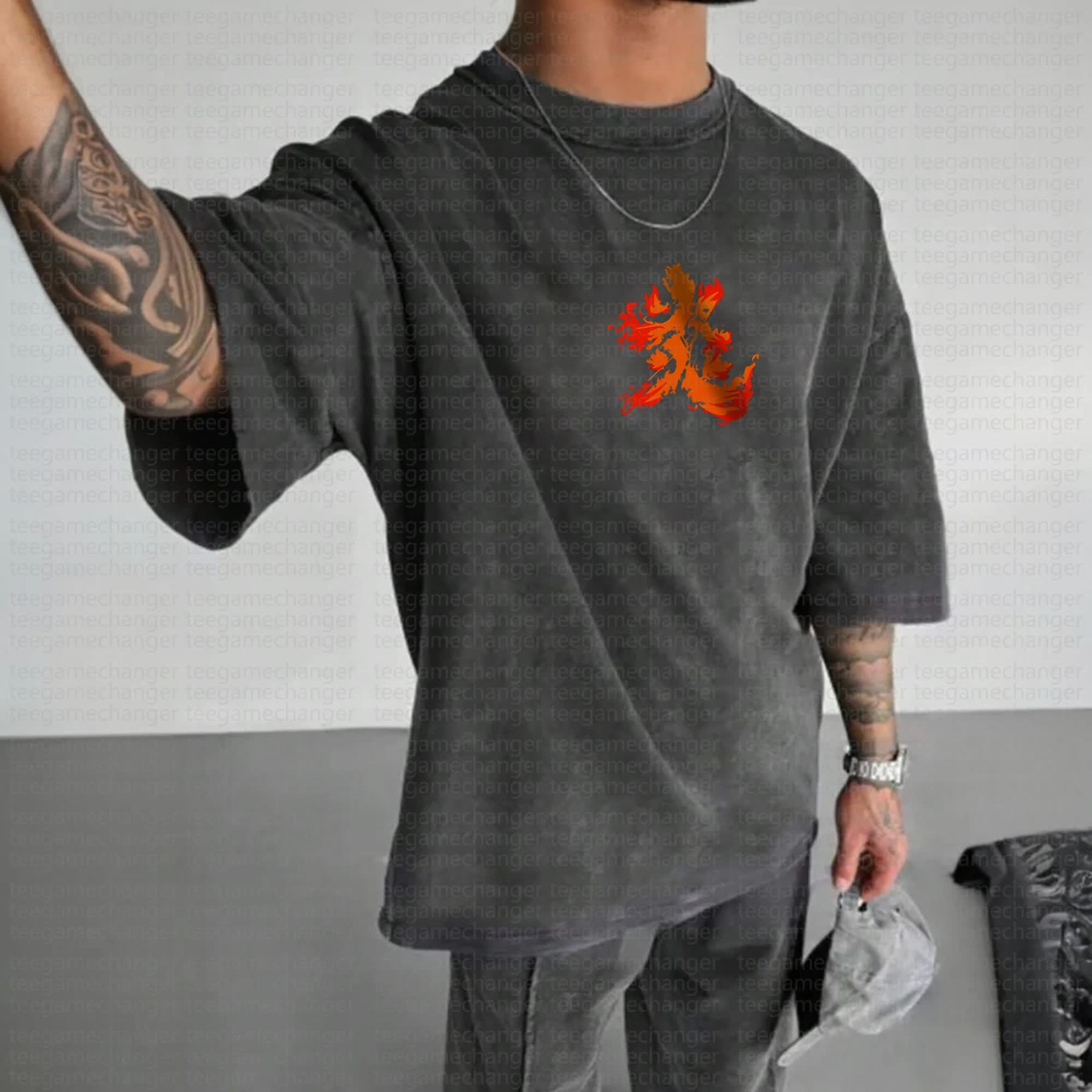 Unisex Anime Inspired Vintage T-Shirt丨Demon Slayer