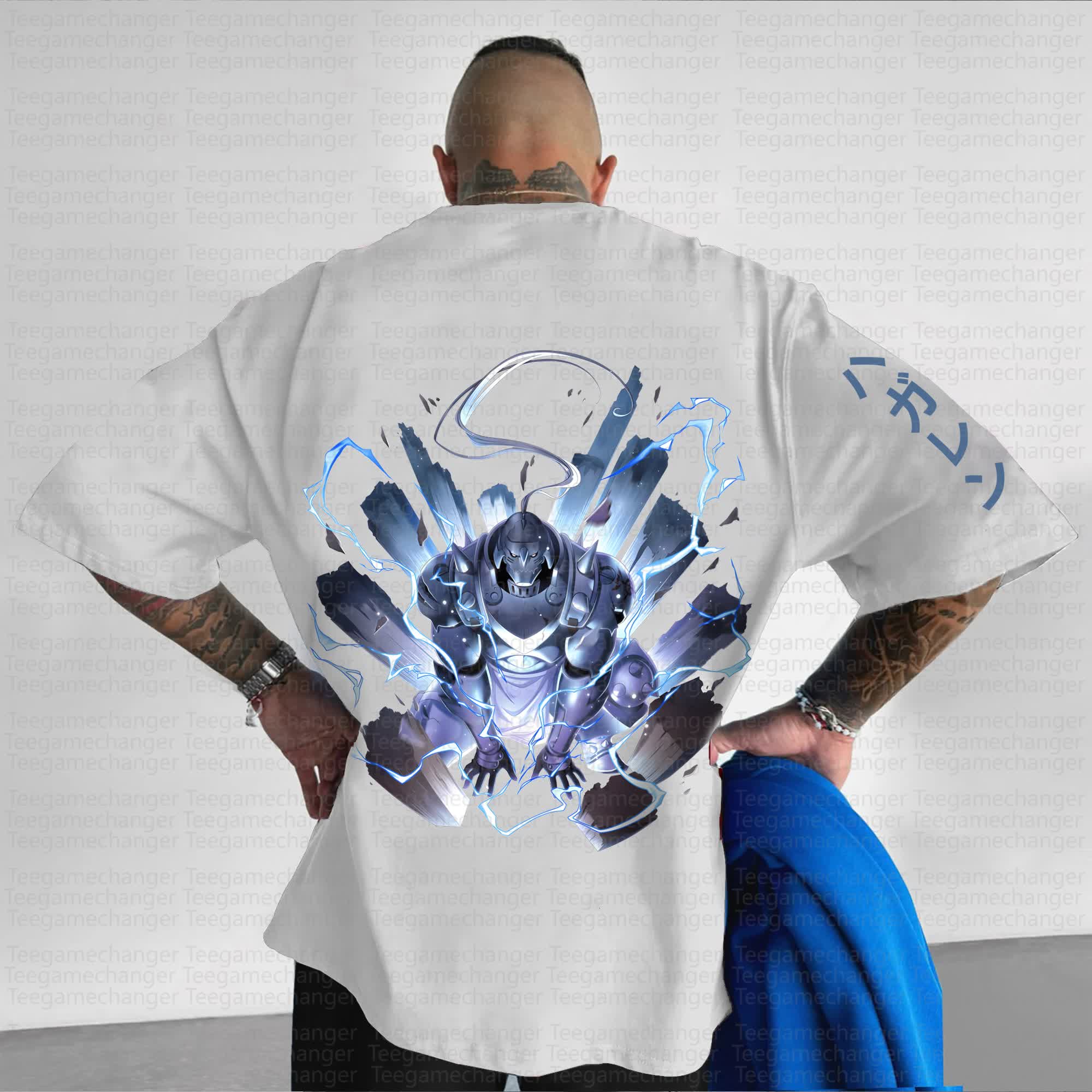 Unisex Anime Inspired Vintage T-Shirt | Fullmetal Alchemist