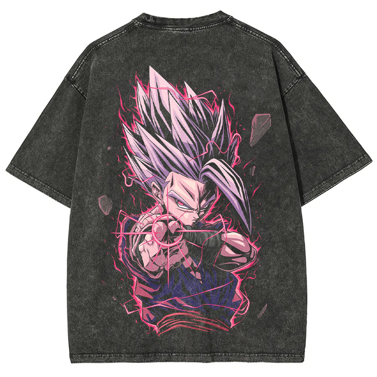 Dragon Ball “Super Saiyan” Vintage washed Tee
