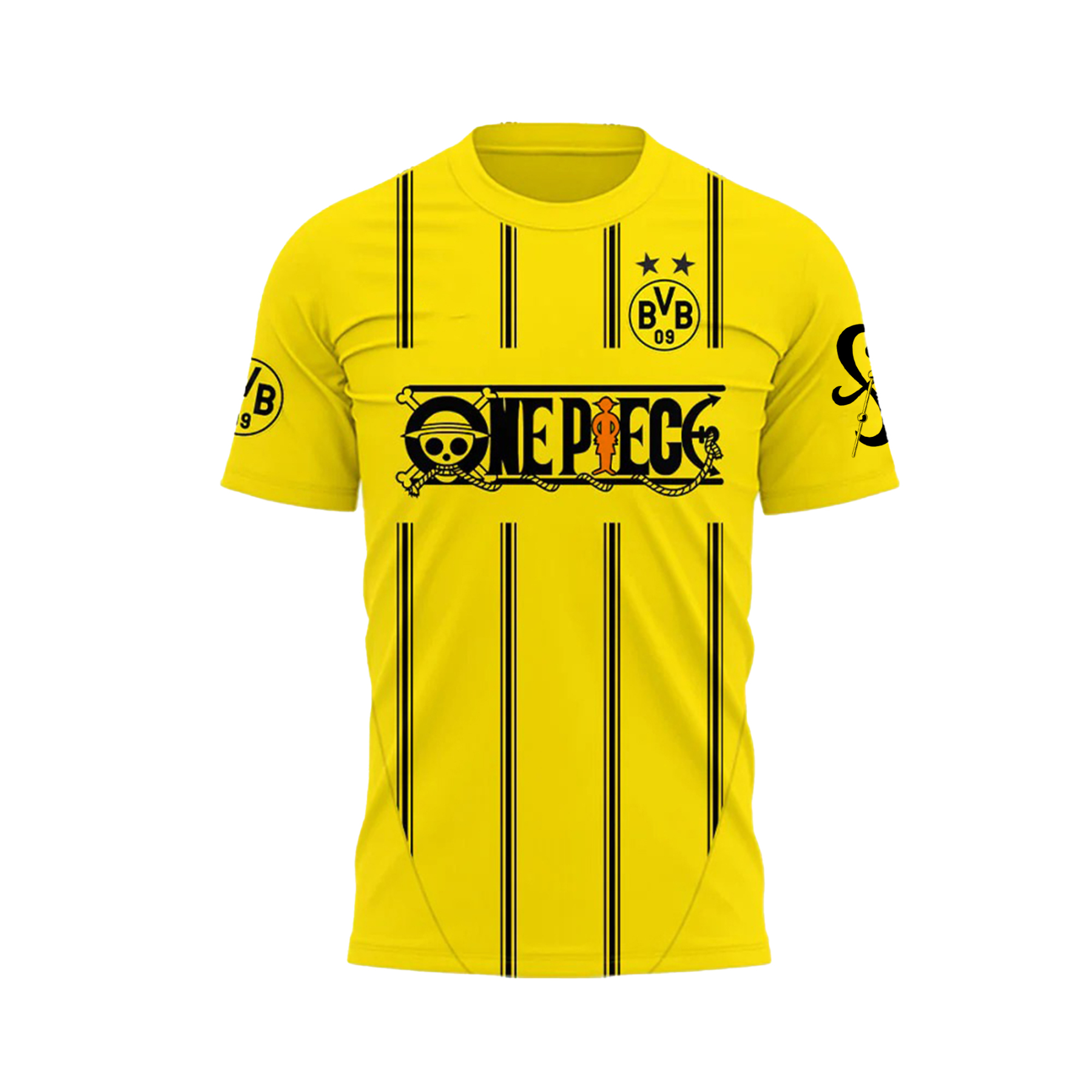 Unisex Vintage T-shirt | Borussia Dortmund x One Piece