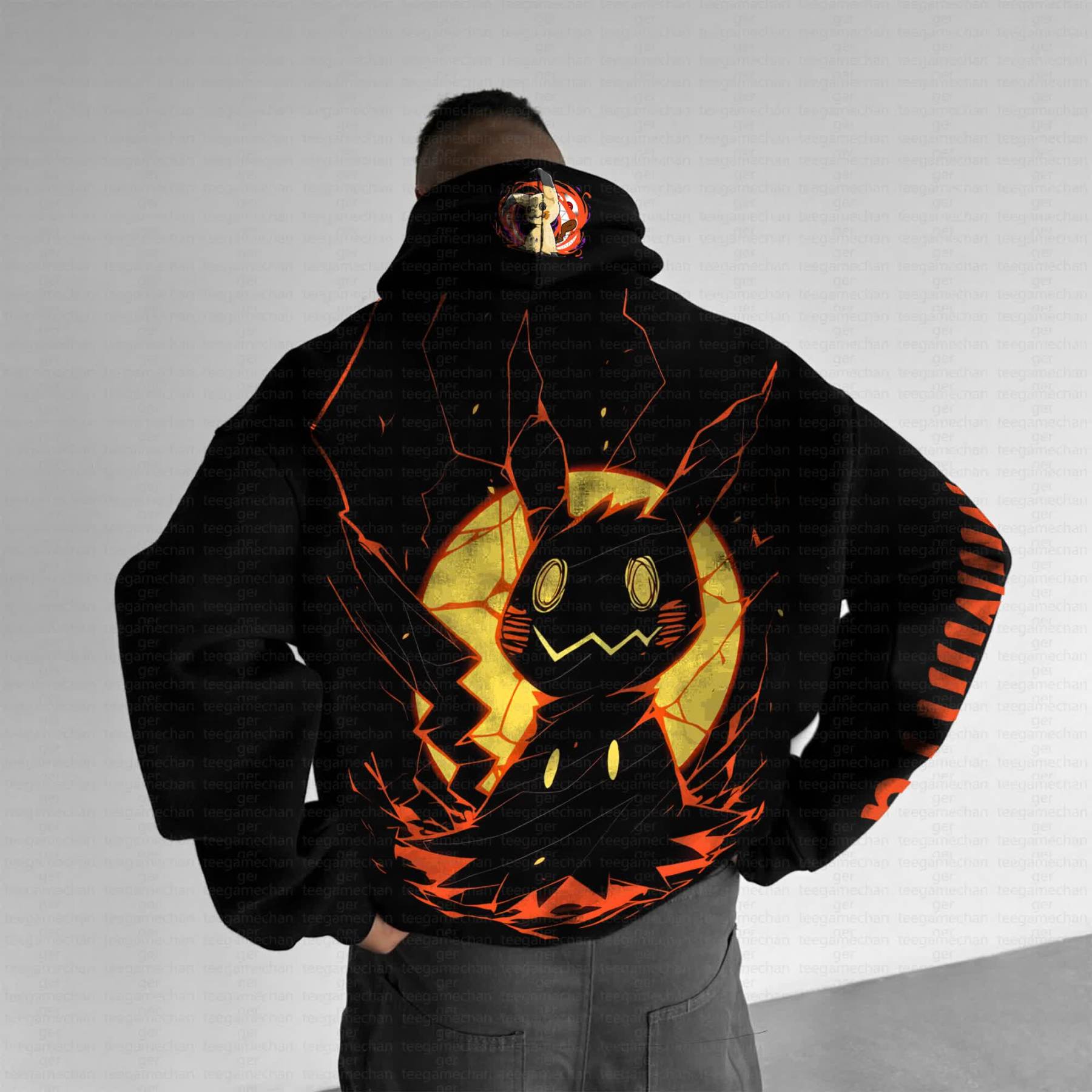 Unisex “Pokémon” Anime Graphic Streetwear Vintage Hoodie