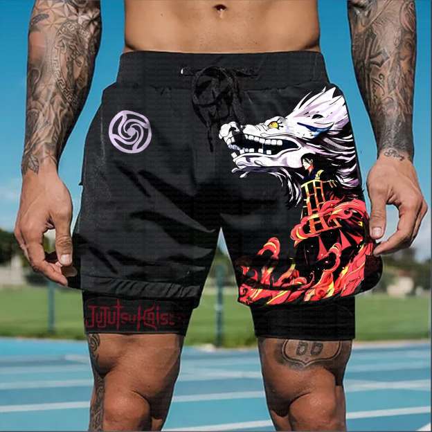 Unisex  “JJK” Casual Anime Streetwear Shorts