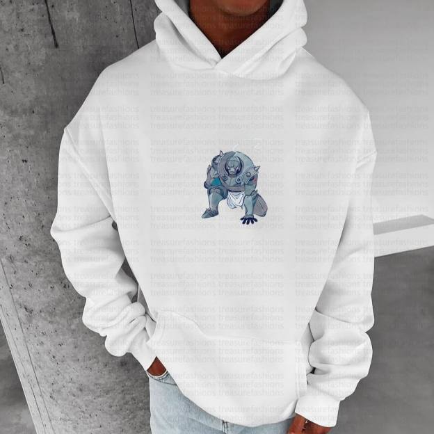 Unisex Anime Graphic Streetwear Vintage Hoodie丨Fullmetal Alchemist