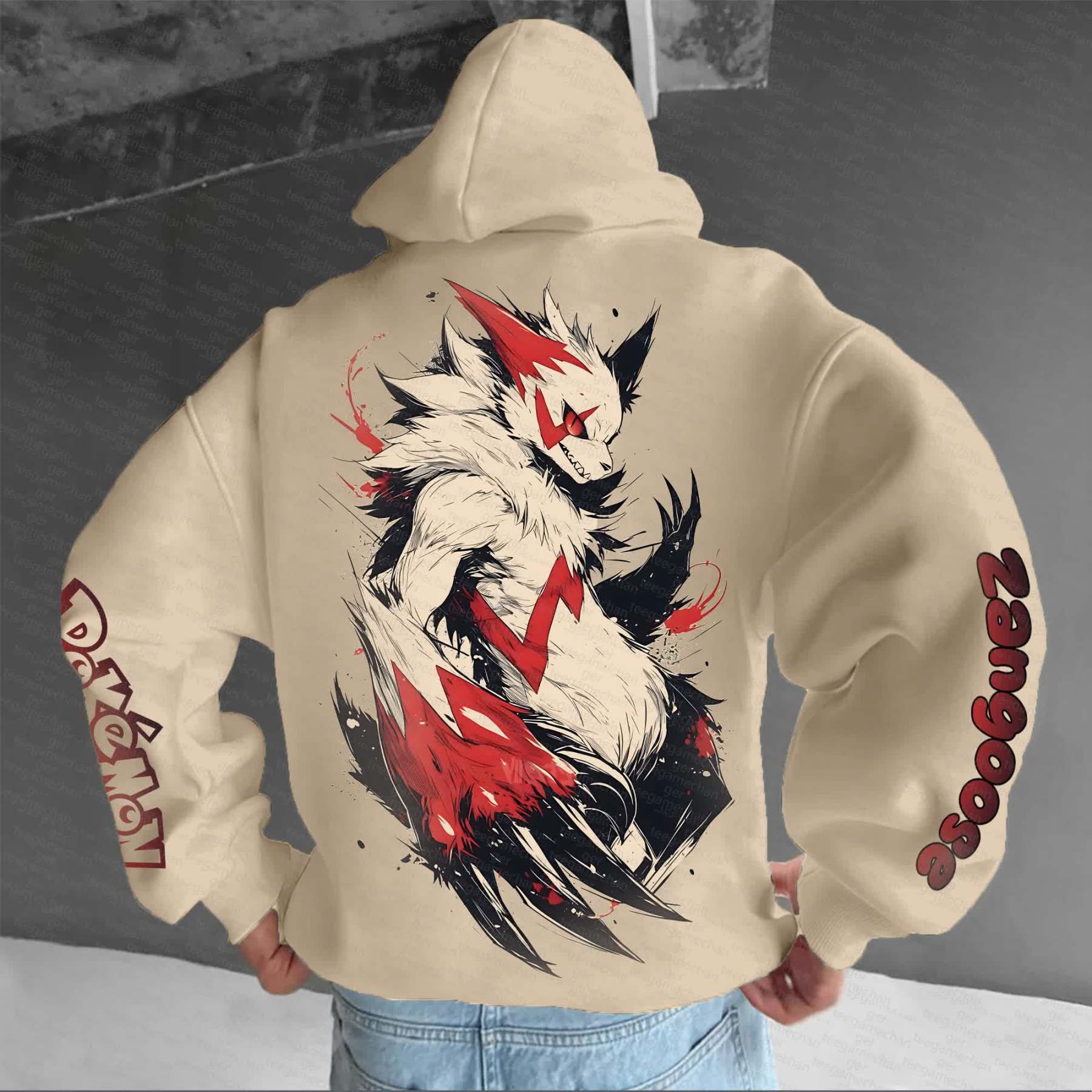 Unisex “Pokémon” Anime Graphic Streetwear Vintage Hoodie