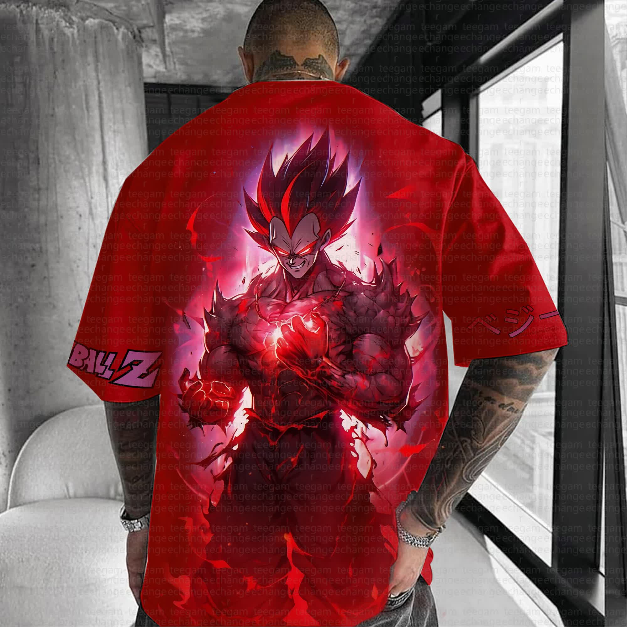 Unisex  "Dragonball" Anime Inspired Vintage T-Shirt