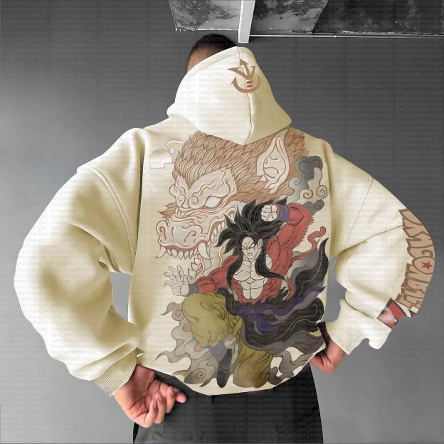 Unisex “Dragonball” Anime Graphic Streetwear Vintage Hoodie
