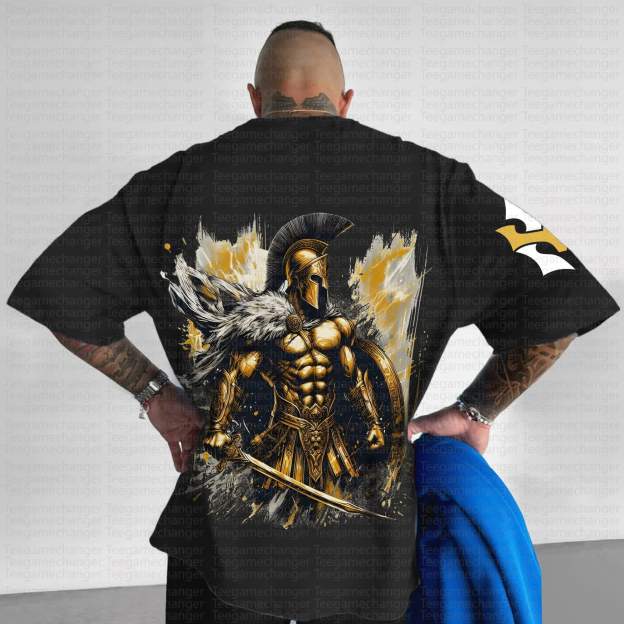 Unisex Anime Inspired Vintage T-Shirt | Spartan