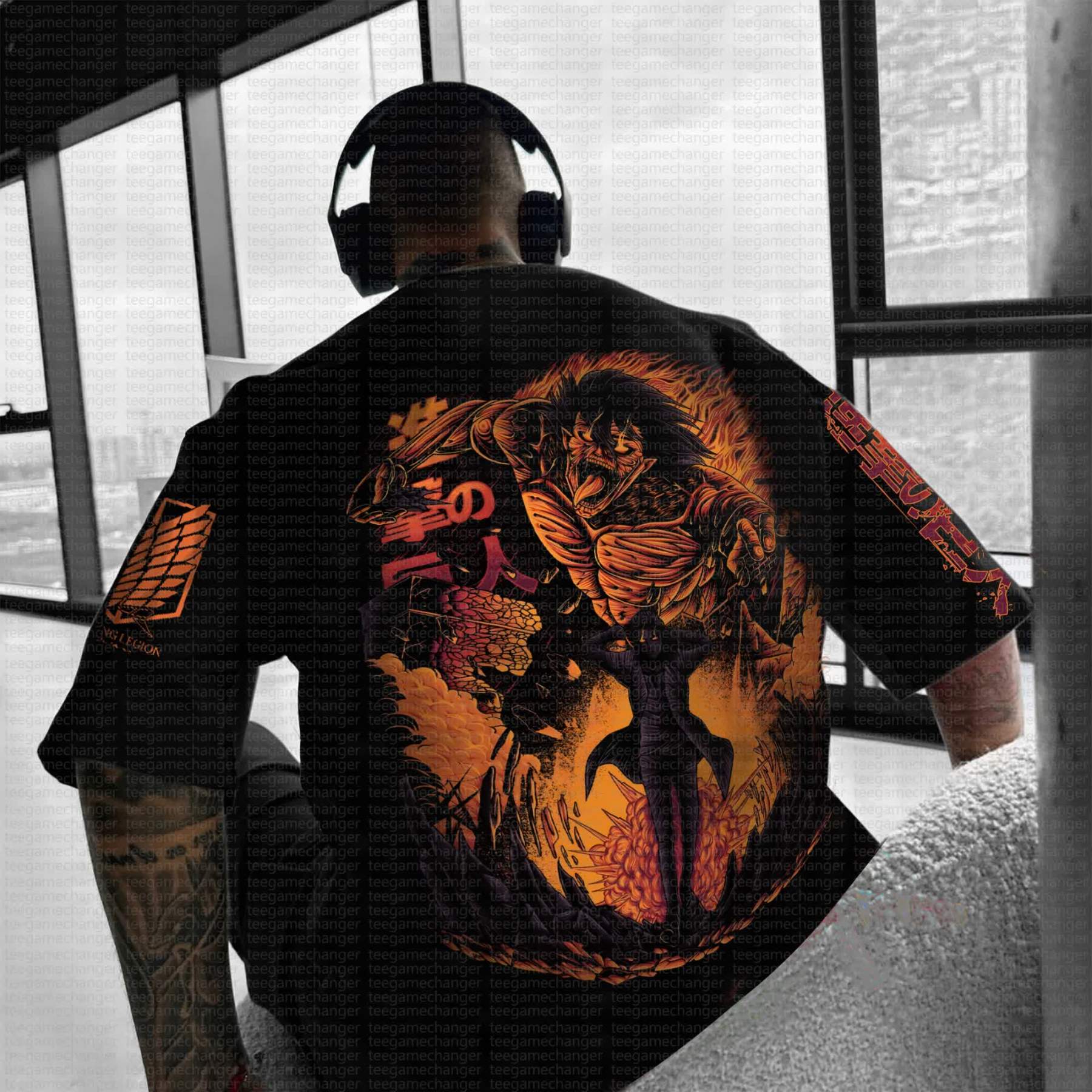 Unisex Anime Inspired Vintage T-Shirt