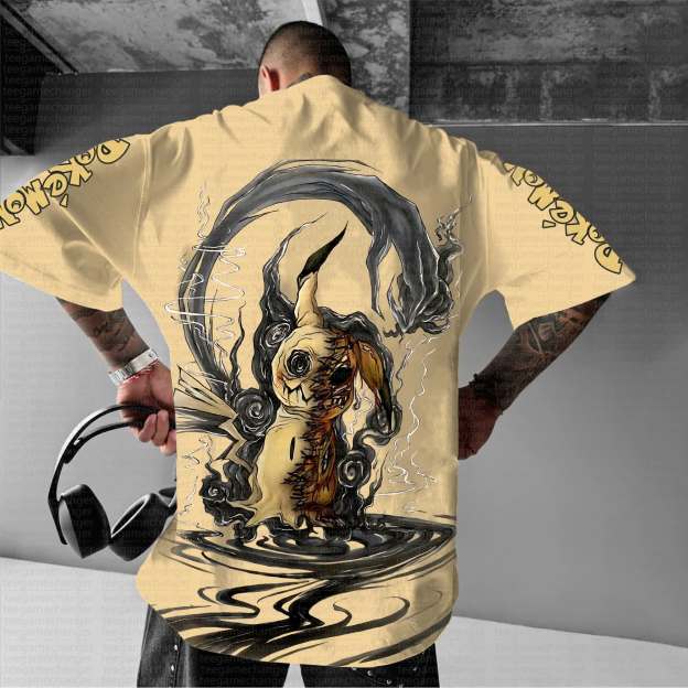 Unisex  "Pokémon" Anime Inspired Vintage T-Shirt