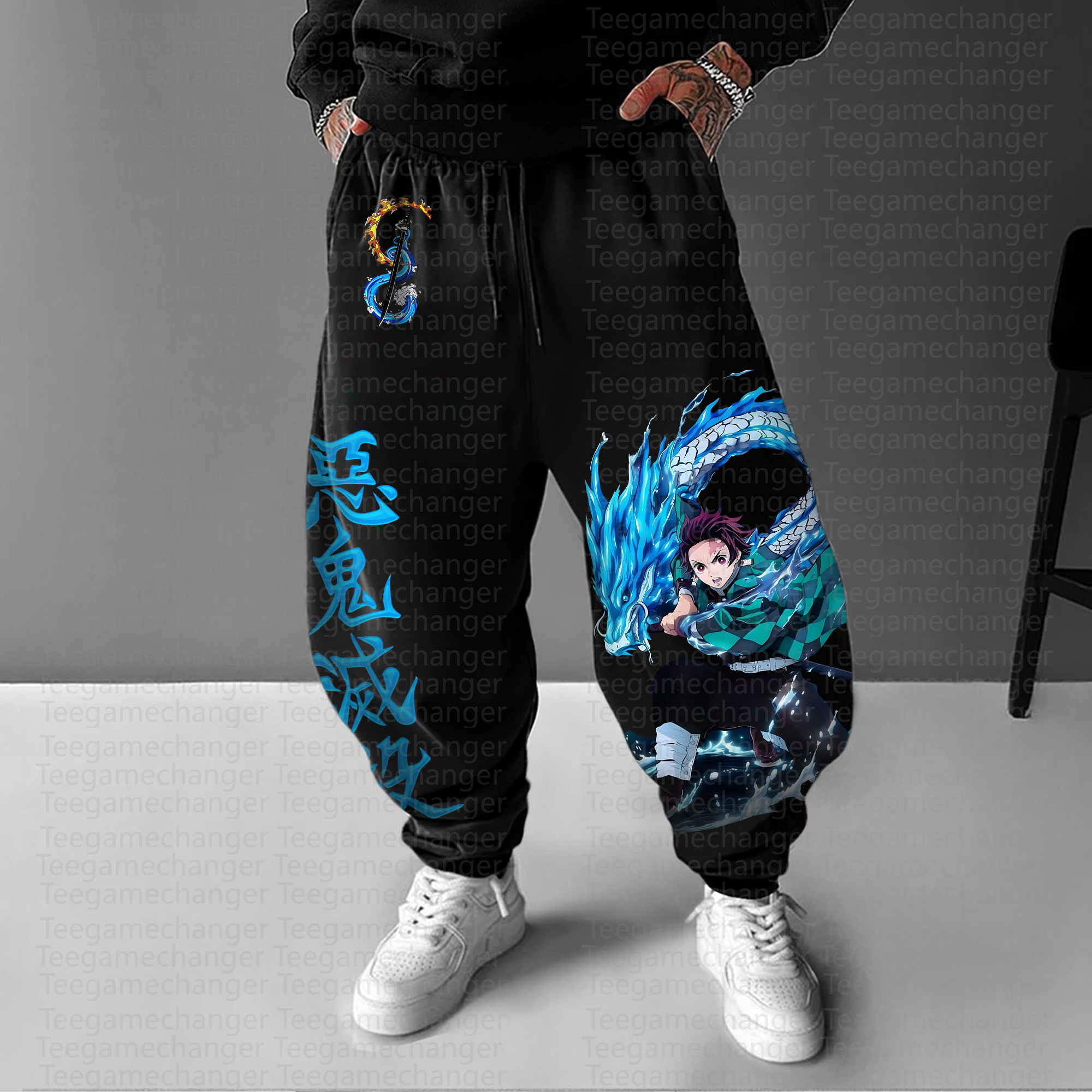 Unisex “ Demon slayer ” Casual Streetwear Pants