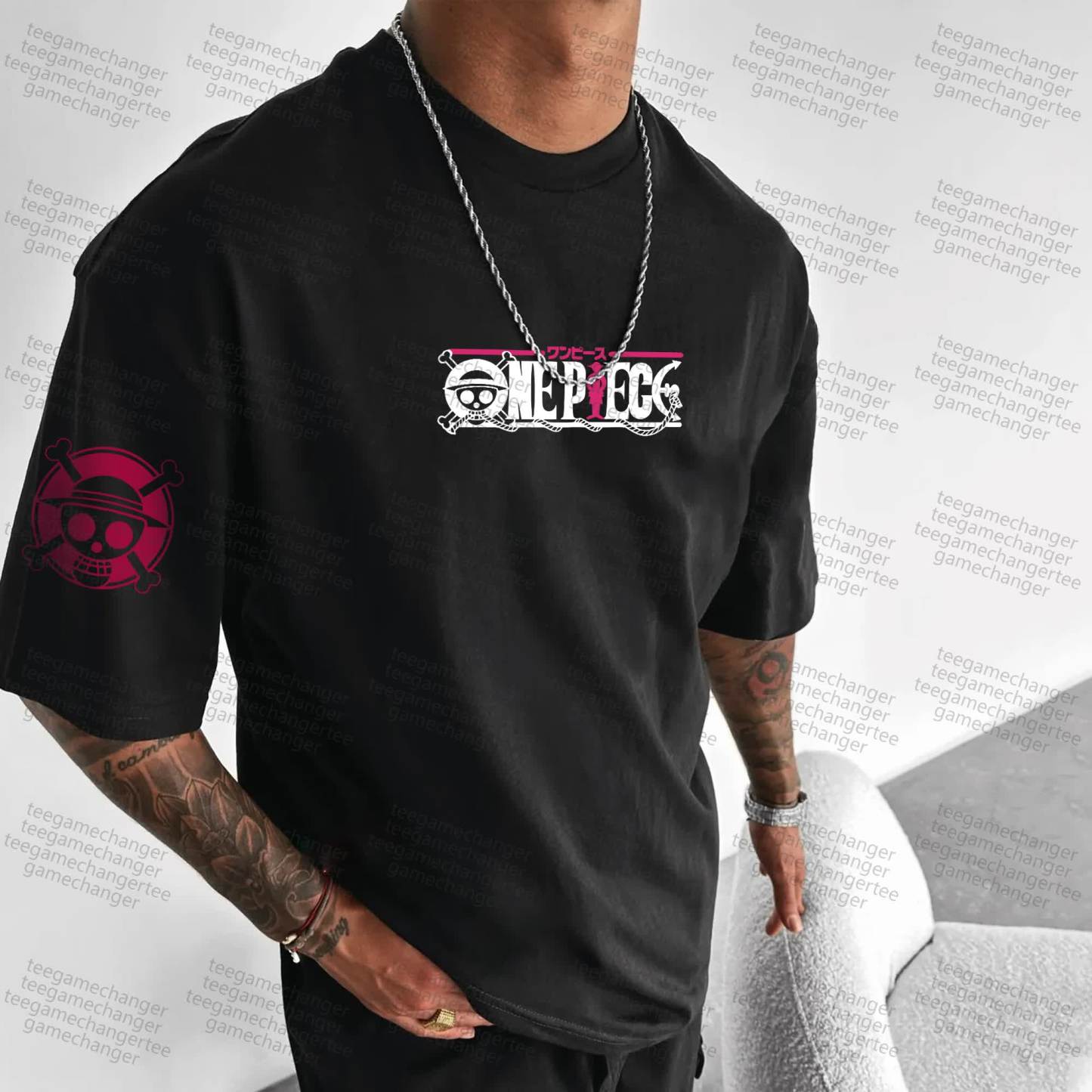 Unisex “One Piece” Anime Series Casual T-shirt