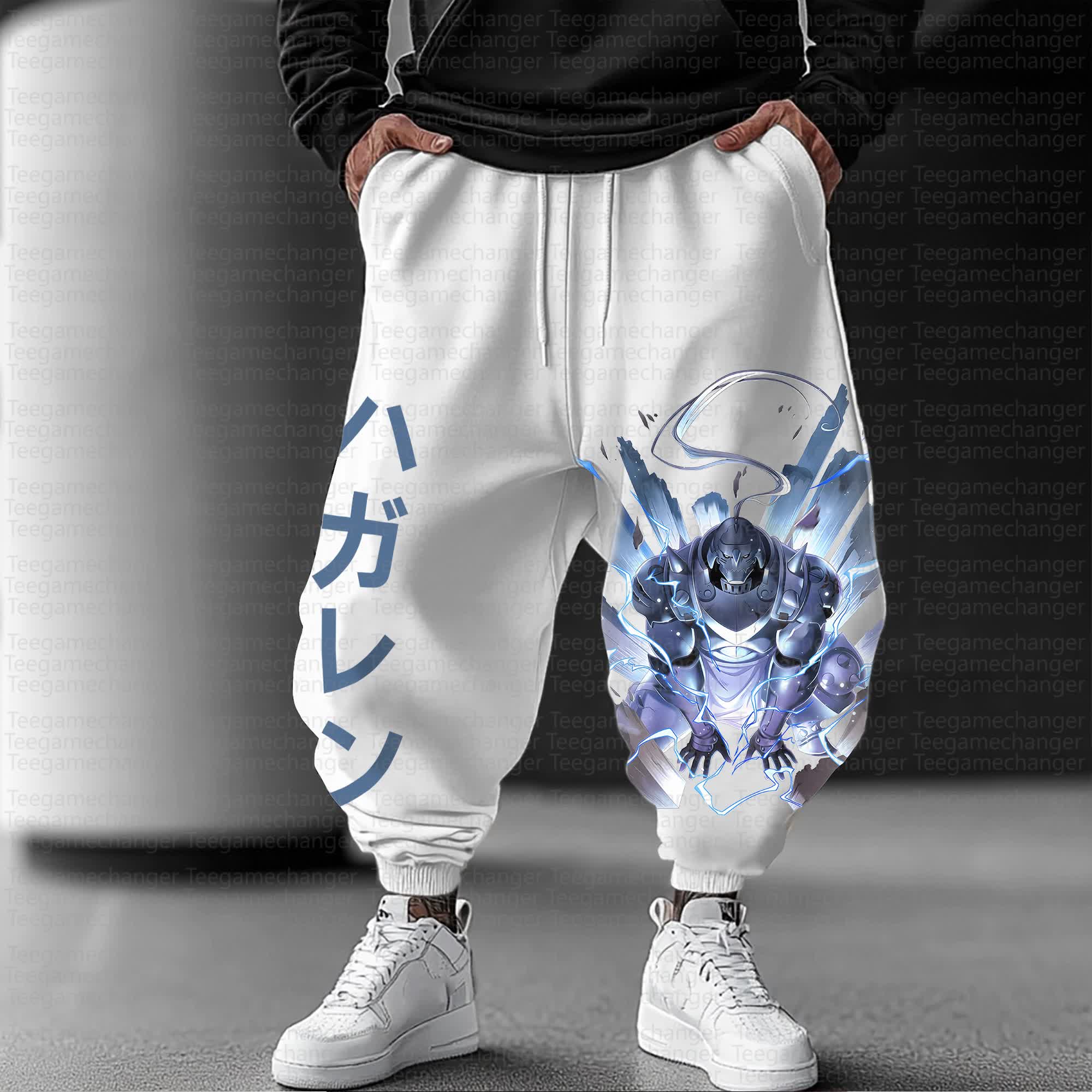 Unisex Anime Inspired Vintage Pants丨Fullmetal Alchemist