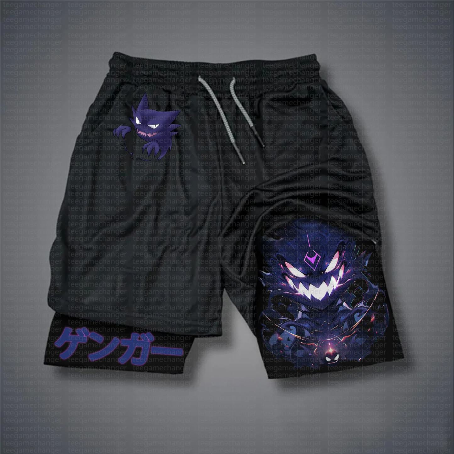 Unisex Casual Anime Streetwear Shorts