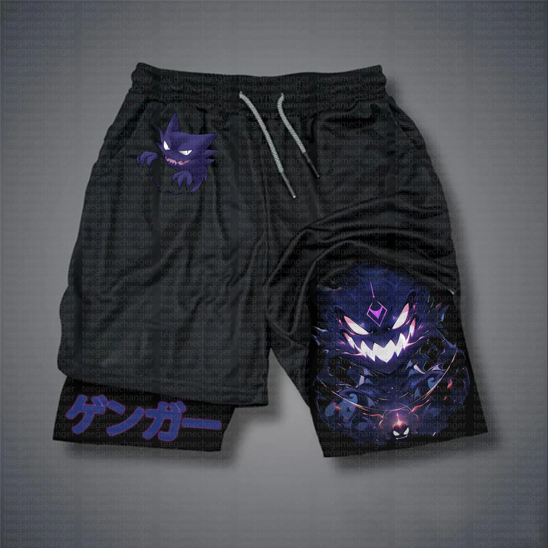 Unisex Casual Anime Streetwear Shorts