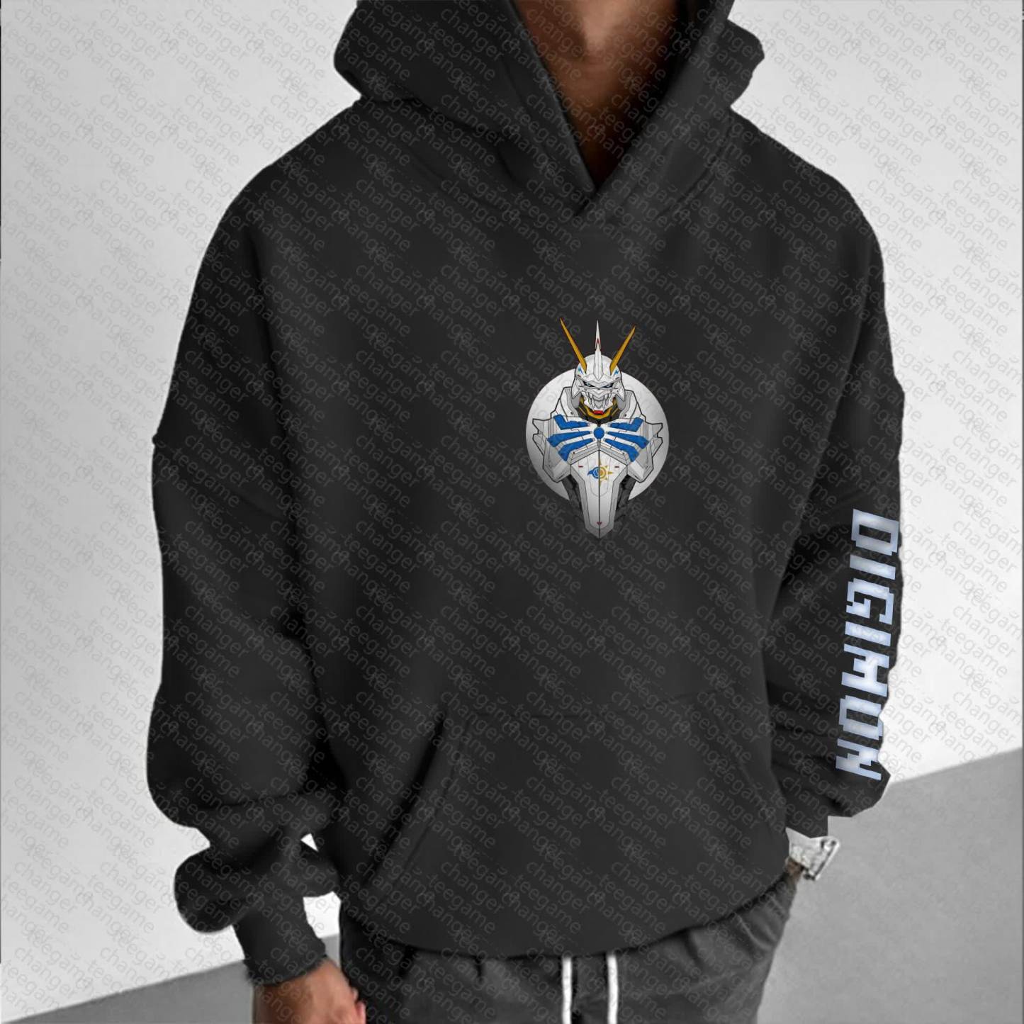 Unisex “Digimon” Anime Style Retro Hoodie