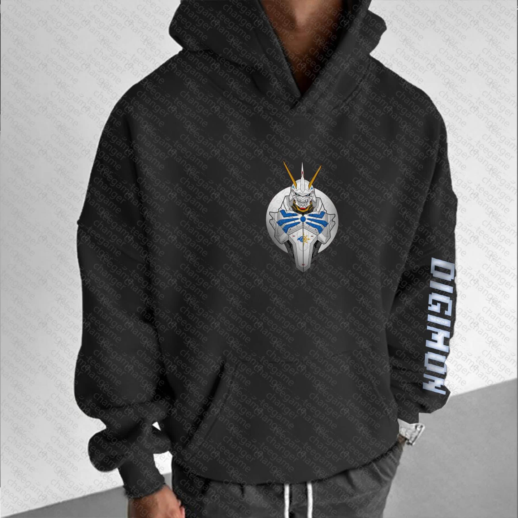 Unisex “Digimon” Anime Style Retro Hoodie