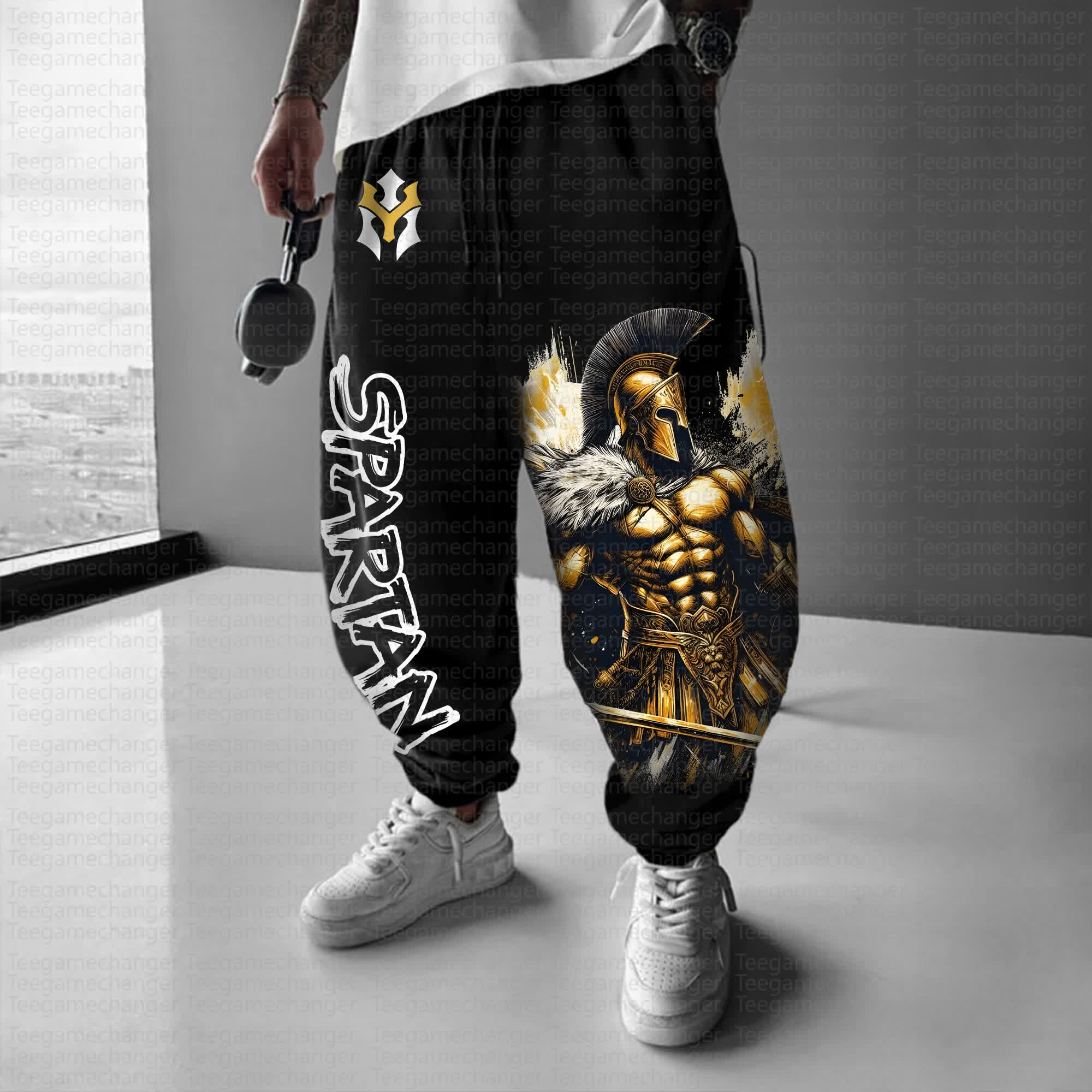 Unisex Anime Inspired Vintage Pants丨Spartan