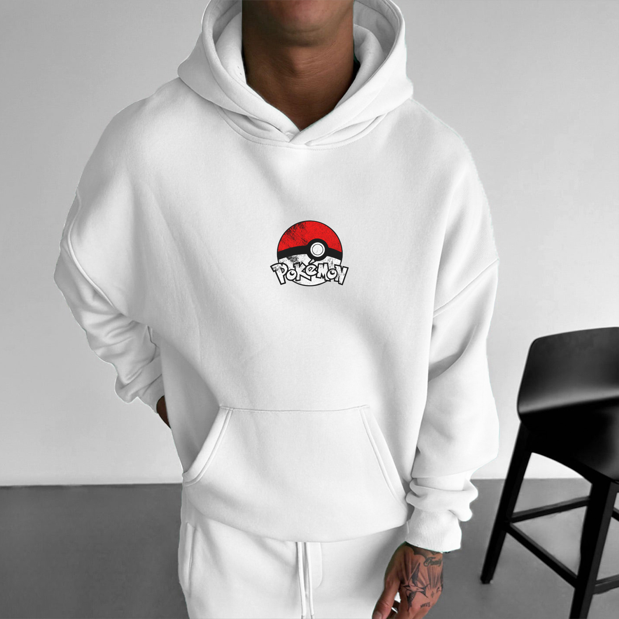 Unisex “Pokémon” Anime Graphic Streetwear Vintage Hoodie