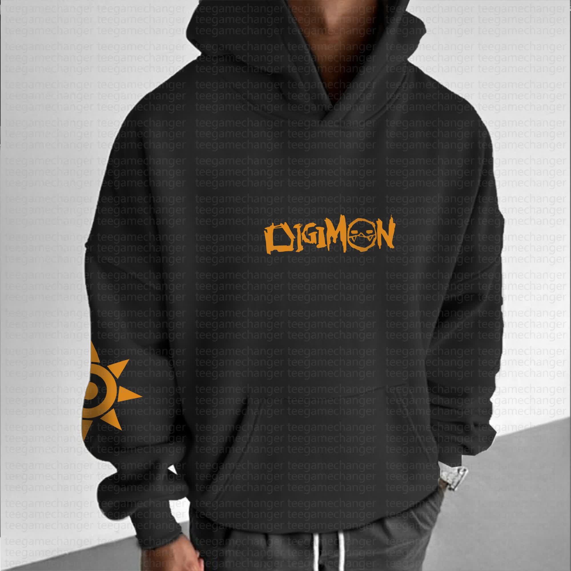 Unisex Anime Graphic Streetwear Vintage Hoodie丨Digimon