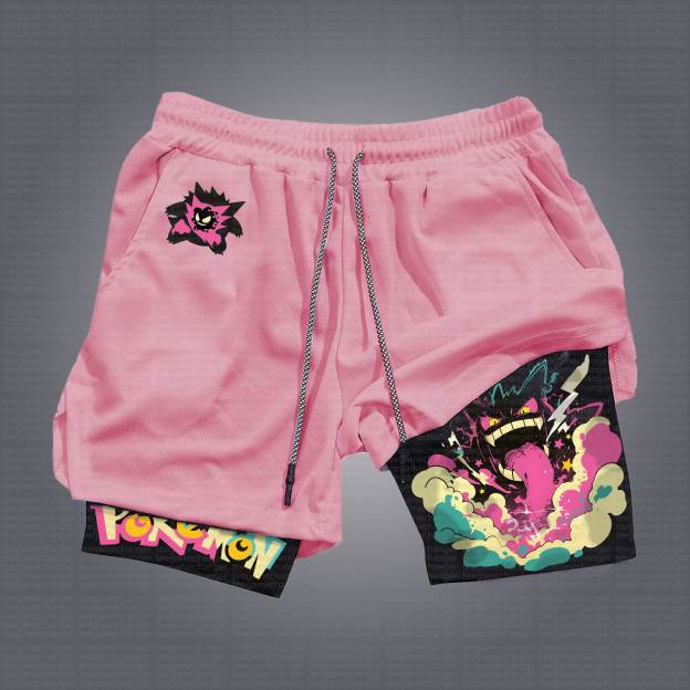Unisex  “Pokémon” Casual Anime Streetwear Shorts