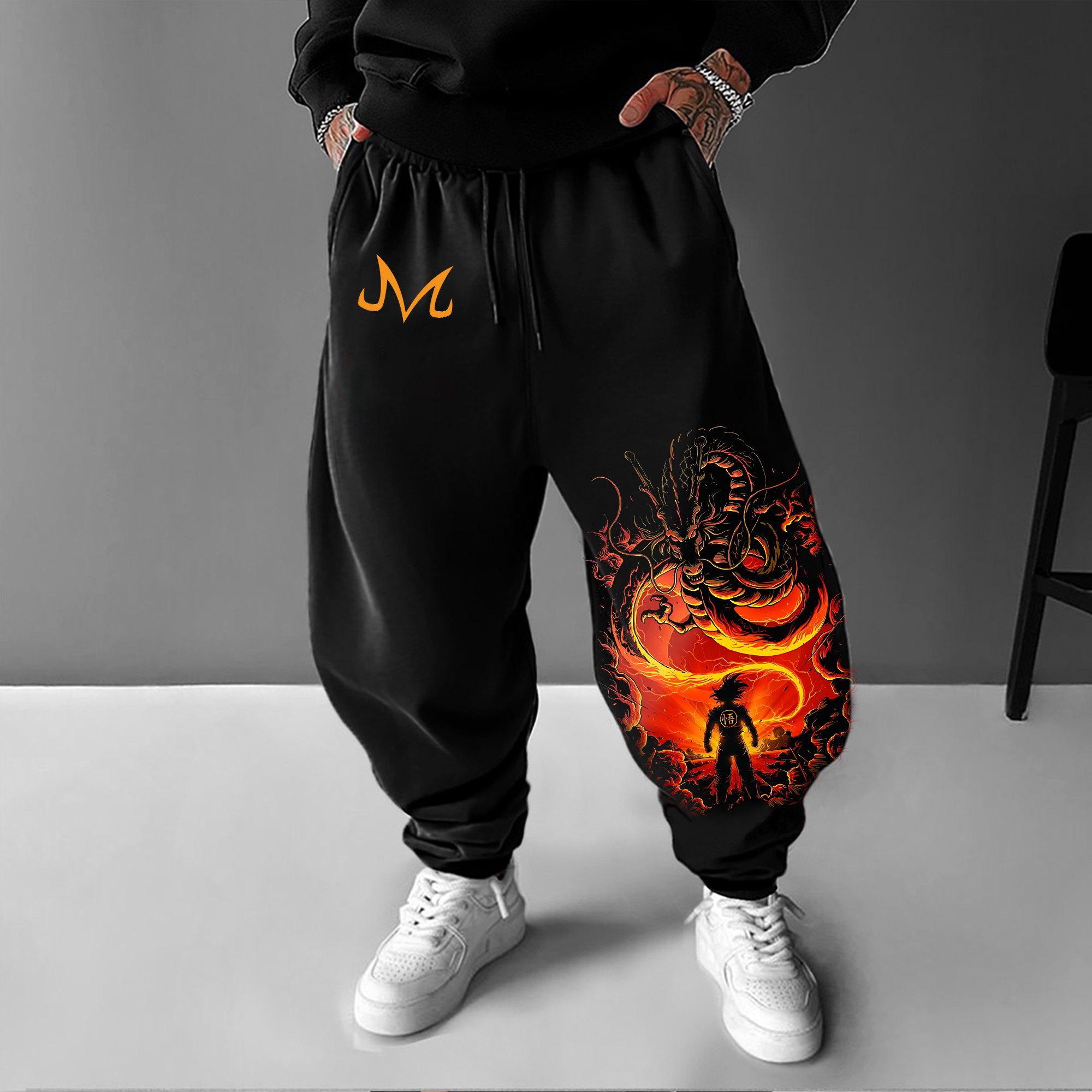 Unisex Casual Anime Streetwear Pants