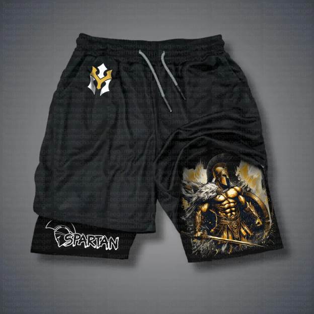 Unisex Casual Anime Streetwear Shorts 丨Spartan