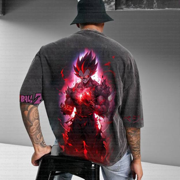 Unisex  "Dragonball" Anime Inspired Vintage T-Shirt