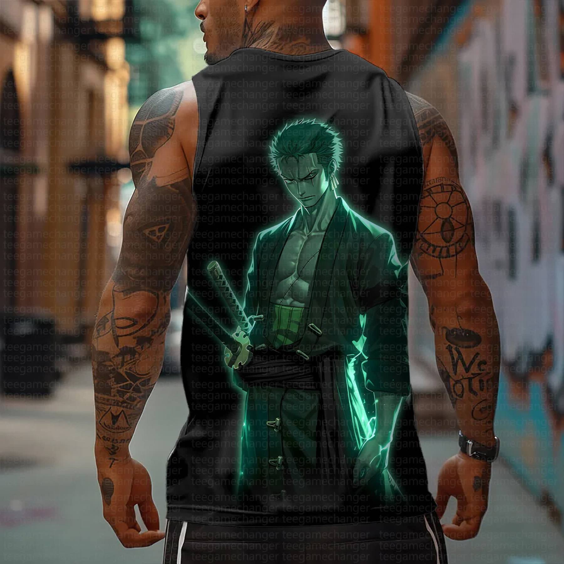 Unisex “Demon Slayer” Casual Anime Tank Top