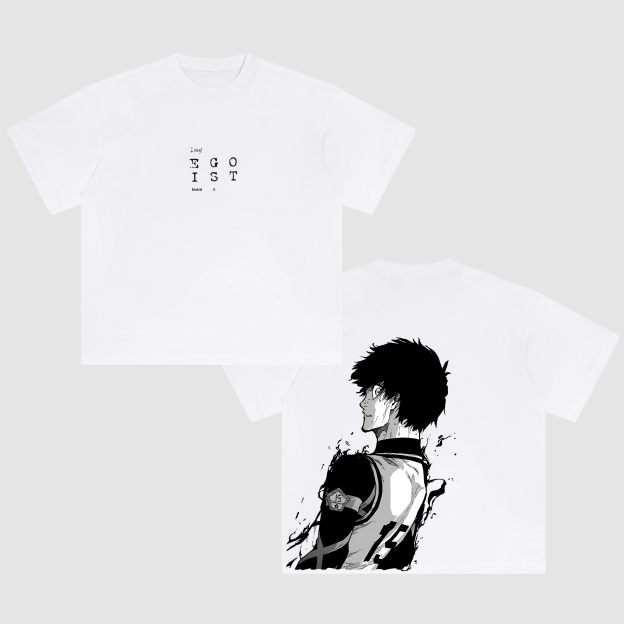 Unisex Anime Fit Washed T-Shirt