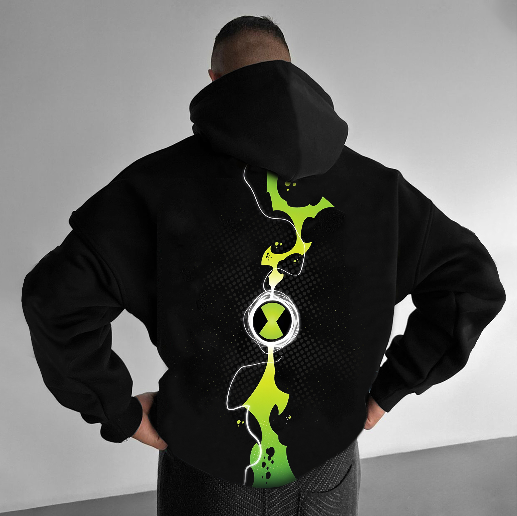 Unisex Anime Graphic Streetwear Vintage Hoodie Ben 10