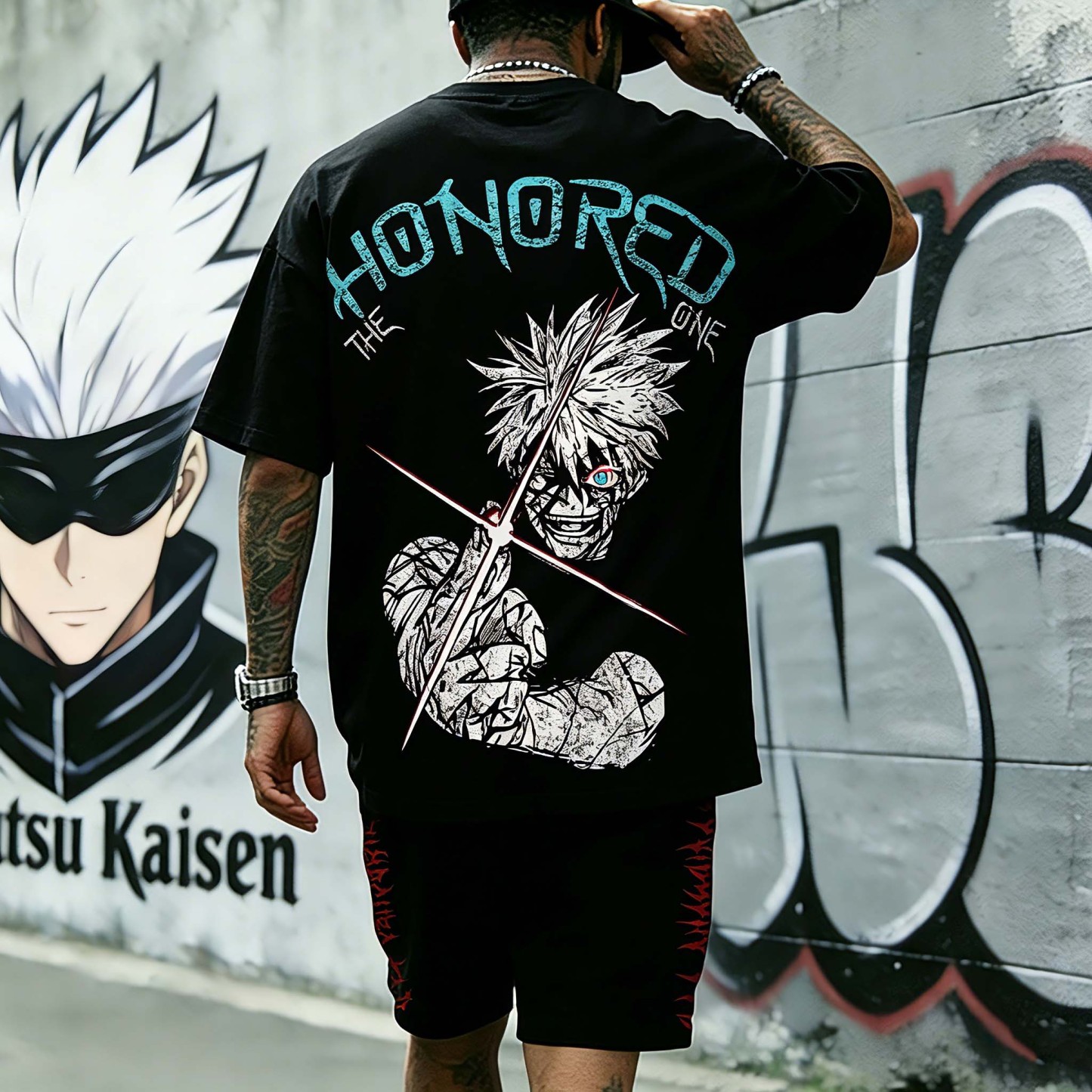 Unisex Anime Inspired Vintage T-Shirt| JJk