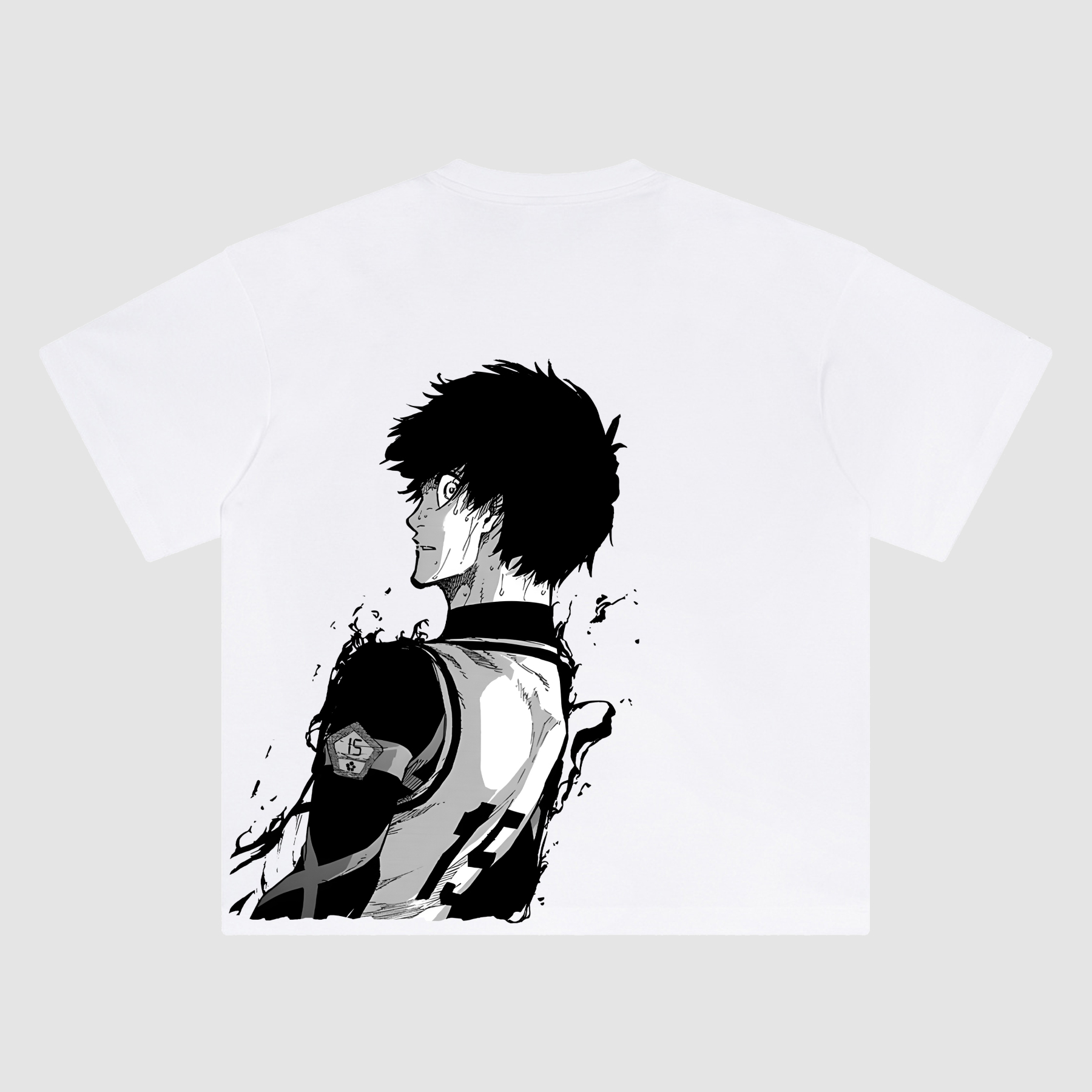 Unisex Anime Fit Washed T-Shirt