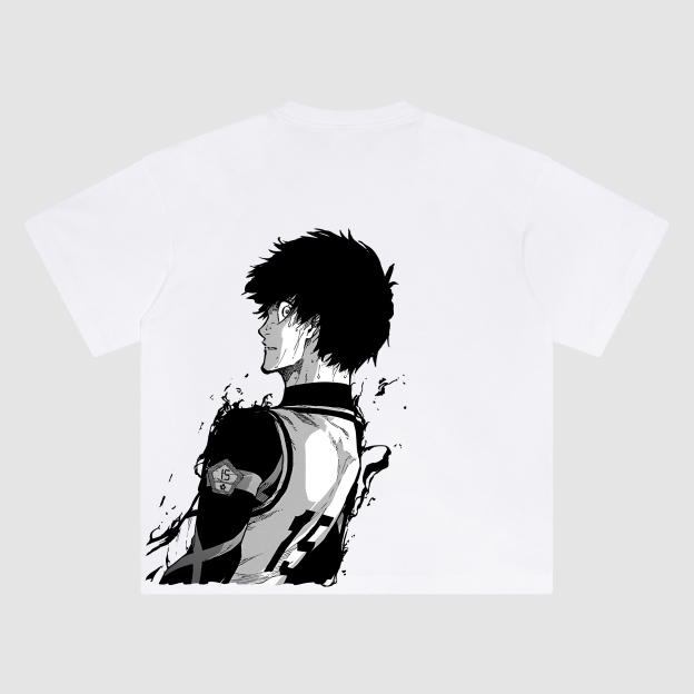 Unisex Anime Fit Washed T-Shirt
