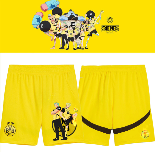 Unisex Vintage  Shorts | Borussia Dortmund x One Piece