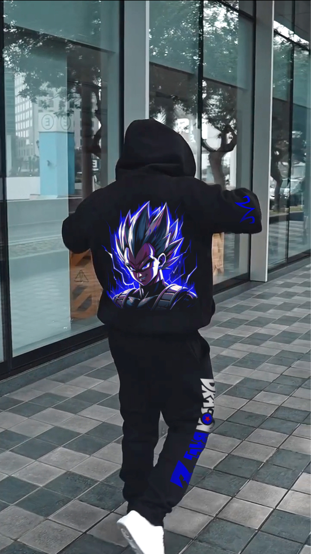 Unisex Vintage Hoodie Set丨Dragon Ball