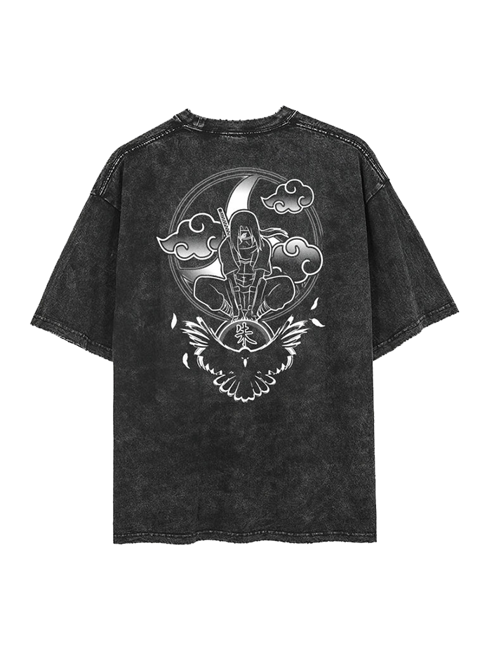 Itachi Reflective Vintage Tee-Teegamechanger