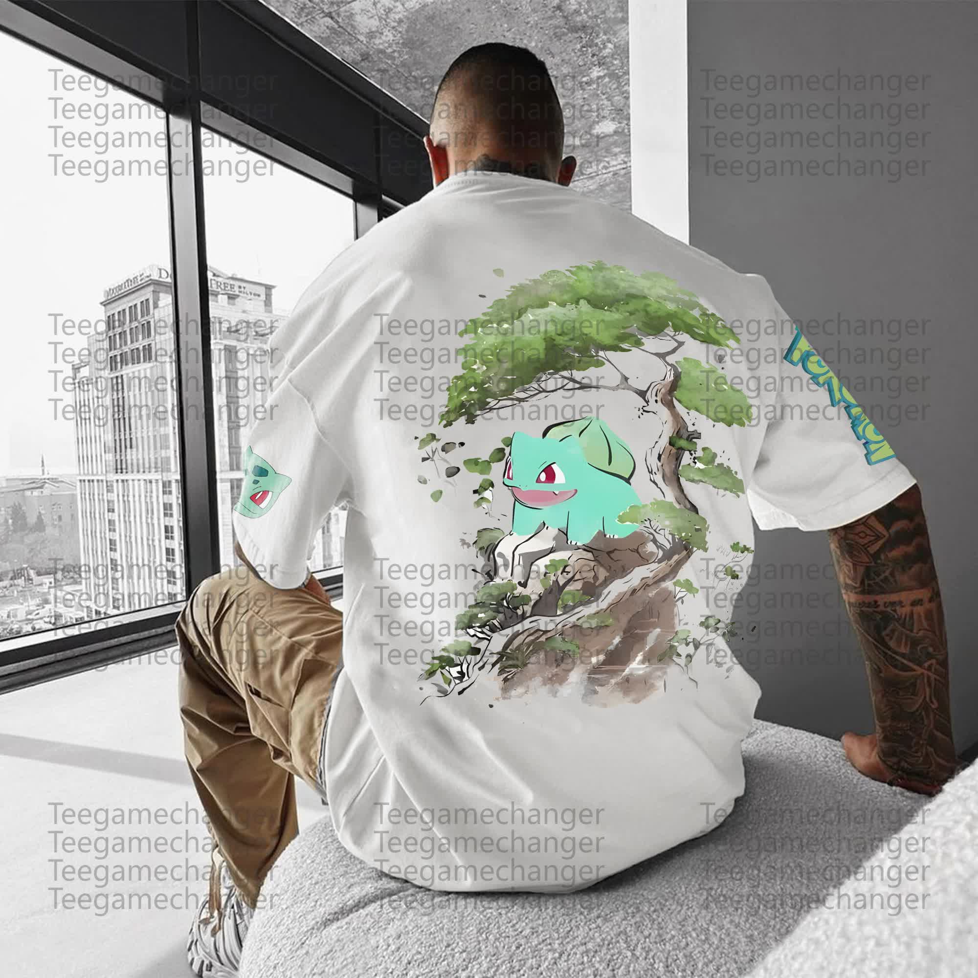 Unisex Anime Inspired Vintage T-Shirt丨Pokémon