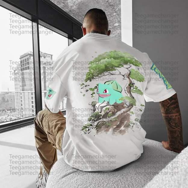 Unisex Anime Inspired Vintage T-Shirt丨Pokémon