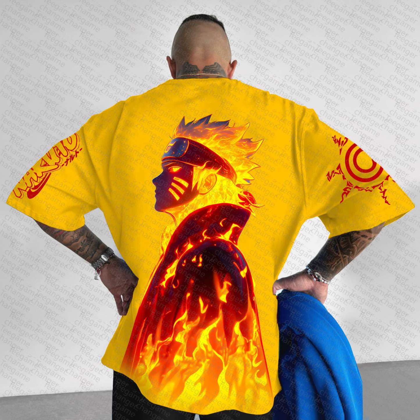 Unisex Anime Inspired Vintage T-Shirt