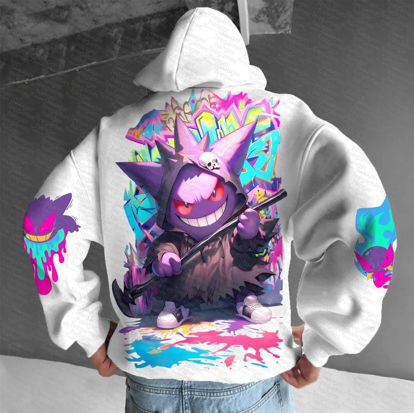 Unisex “Pokémon” Anime Graphic Streetwear Vintage Hoodie