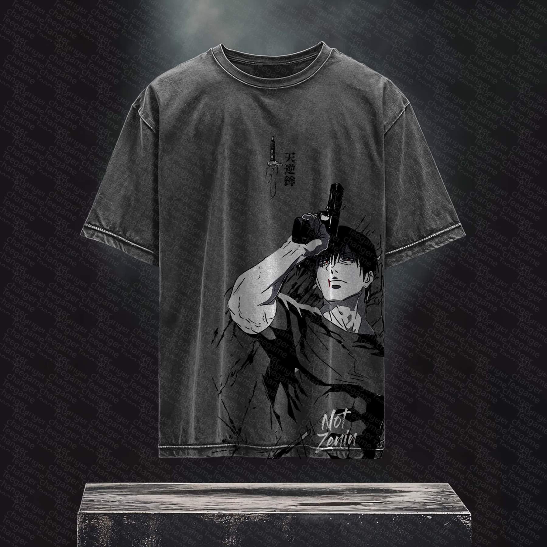 Unisex Anime Inspired Vintage T-Shirt