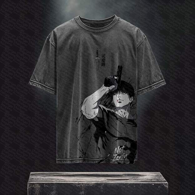 Unisex Anime Inspired Vintage T-Shirt丨Jujutsu Kaisen
