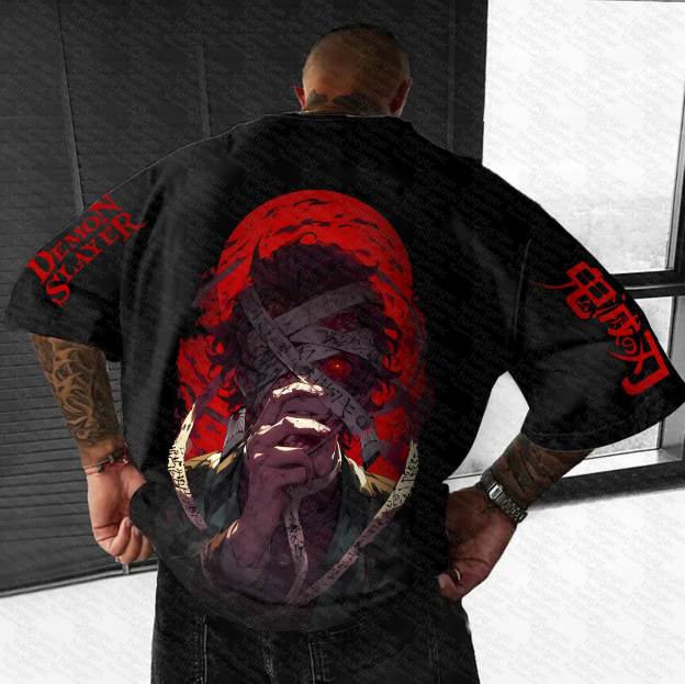 Unisex  "Demon Slayer" Anime Inspired Vintage T-Shirt