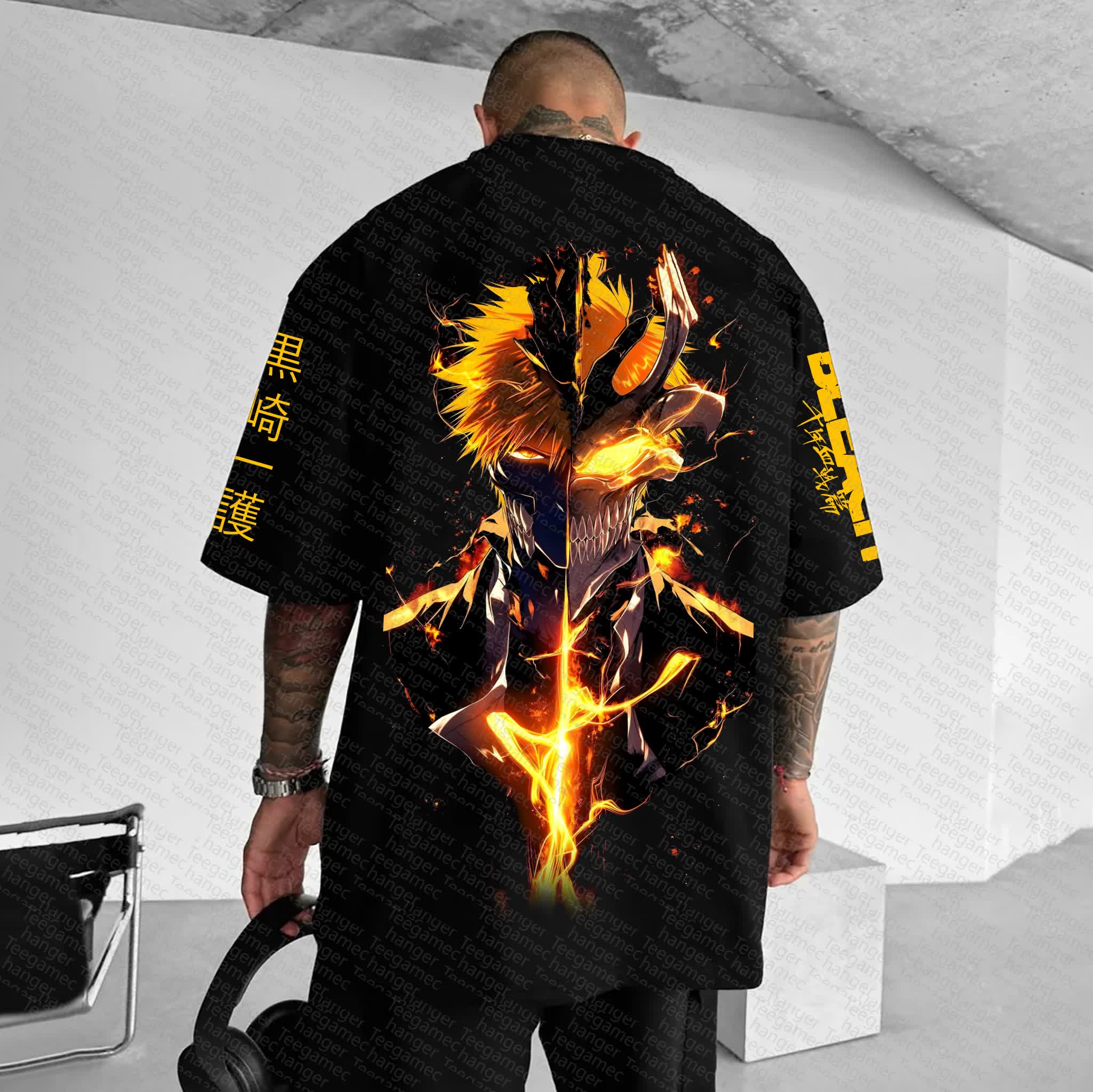 Unisex  "BLEACH" Anime Inspired Vintage T-Shirt