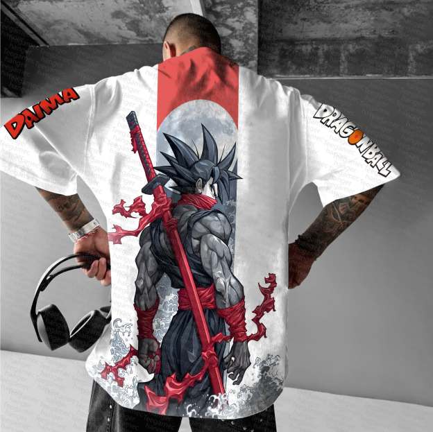 Unisex  "Dragonball" Anime Inspired Vintage T-Shirt