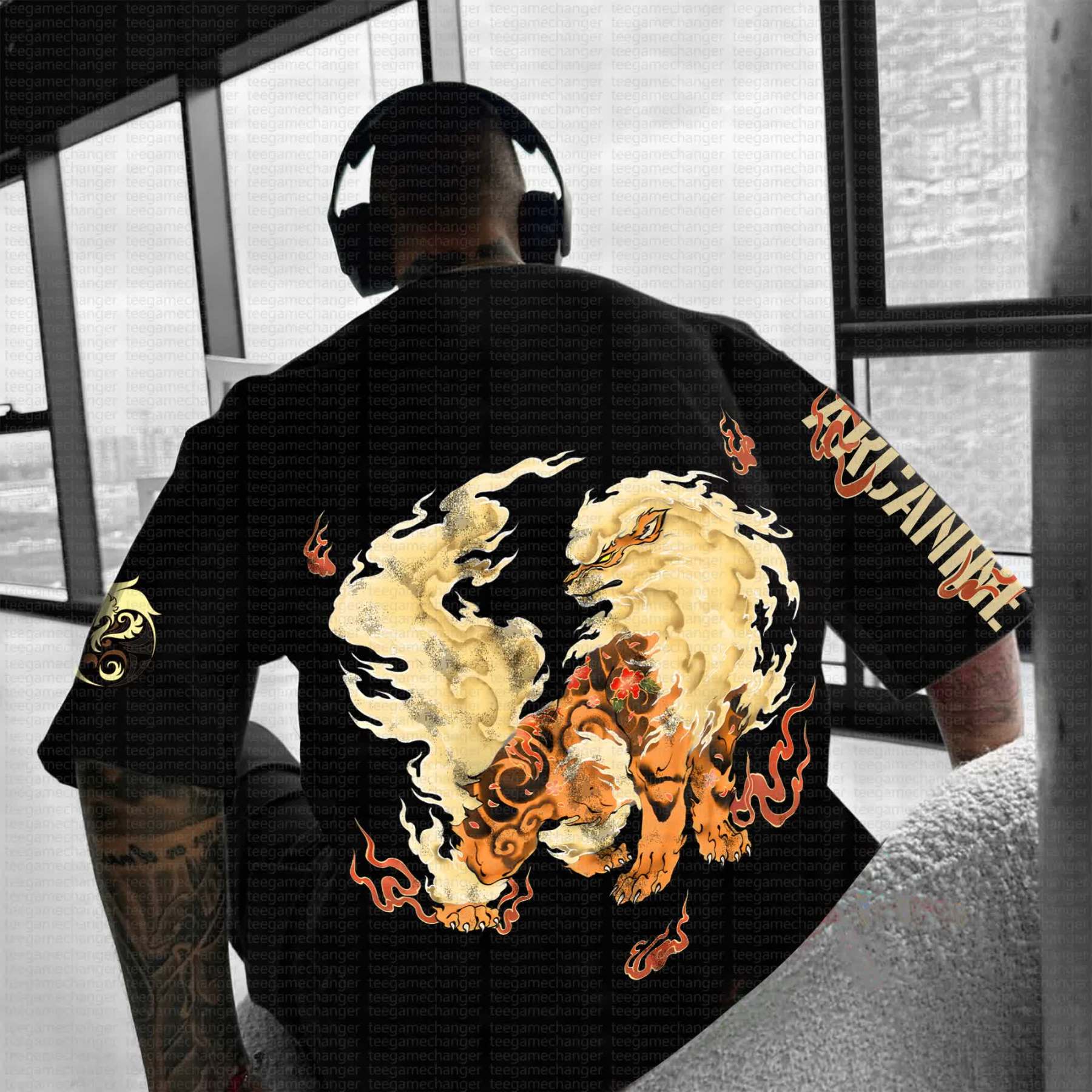 Unisex Anime Inspired Vintage T-Shirt