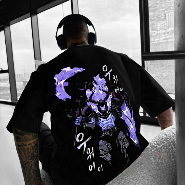 Unisex Anime Inspired Vintage T-Shirt